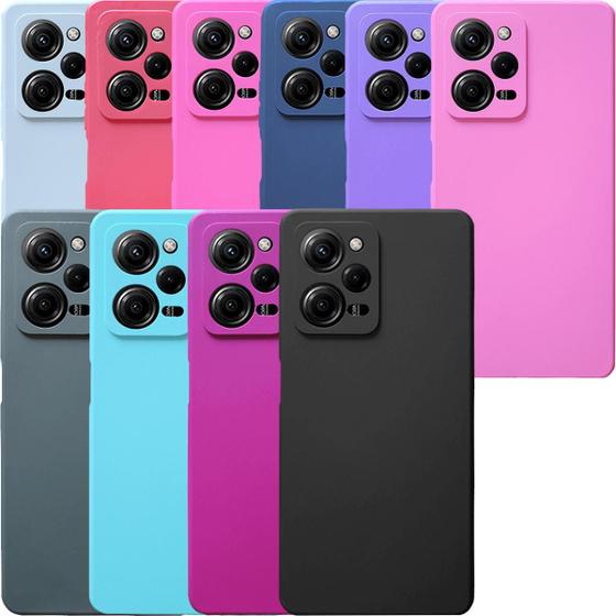 Cover COMAKU Per Xiaomi Poco X5 Pro Con Supporto Magnetico E Anello 360°, Blu Cielo