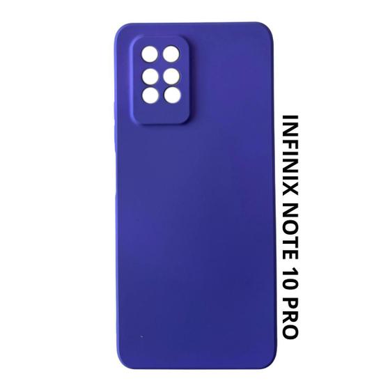 Imagem de Capa Capinha Aveludada Compatível Para Infinix Note 10 Pro