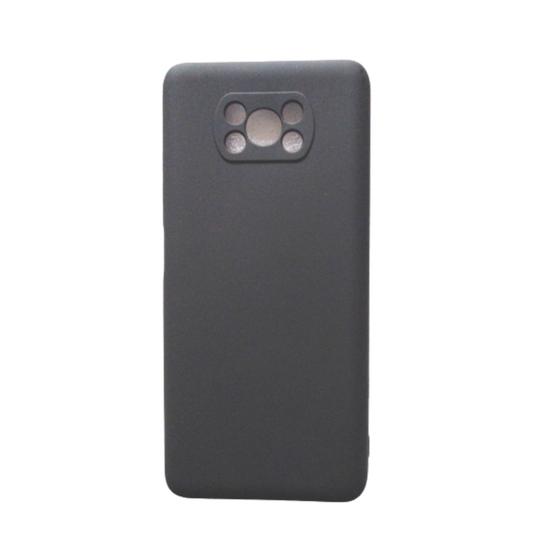 Imagem de Capa Capinha Aveludada Silicone com proteção na Câmera para Poco X3 / Poco X3 NFC / Poco X3 Pro