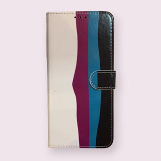 Imagem de Capa Capinha Carteira Flip Colorida Celular Motorola Moto G60/G40 Fusion