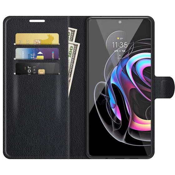 Capa Capinha Carteira Moto Edge 20 Lite Case Couro Flip Top Menor preço em Capa Capinha Carteira Moto Edge 20 Lite Case Couro Flip Top