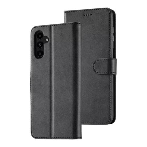 Capa Capinha Carteira + Película De Hidrogel Samsung S24 Fe - Db Imagem de Capa Capinha Carteira + Película De Hidrogel Samsung S24 Fe