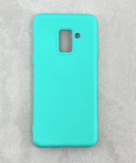 Imagem de Capa Capinha Case A6 Samsung Galaxy Silicone Aveludado Proteção de Câmera Colorida