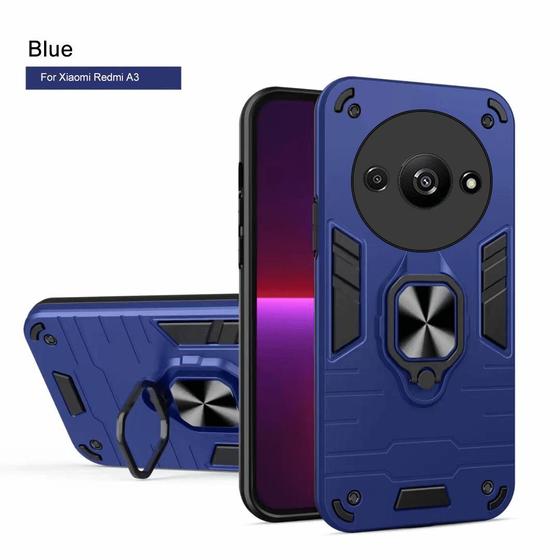 Imagem de Capa Capinha Case Anti Impacto Anel Compativel Com Xiaomi Redmi A3