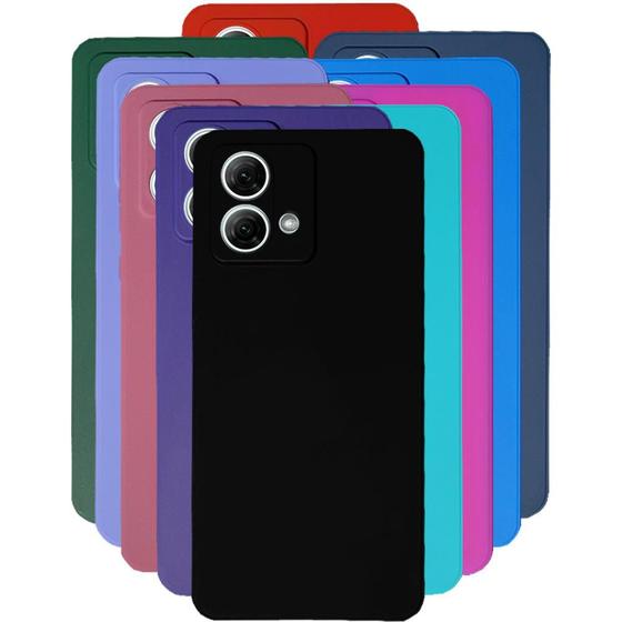 Imagem de Capa Capinha Case Anti Impacto Aveludada Para Moto G84