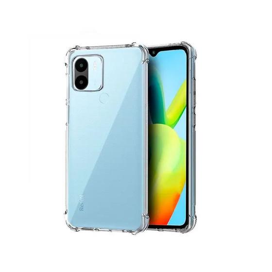 Imagem de Capa Capinha Case Anti impacto E Pelicula Vidro 3D 9D Compativel Redmi A1 A1 Plus Proteção Tela Celular