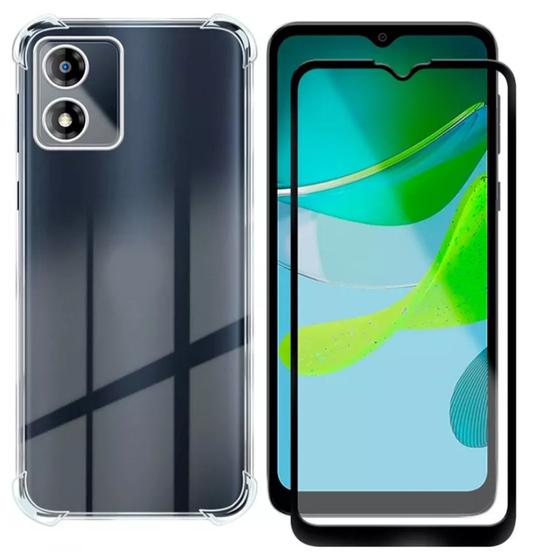 Imagem de Capa Capinha Case Anti Impacto + Película 3D Compativel Com Motorola G13