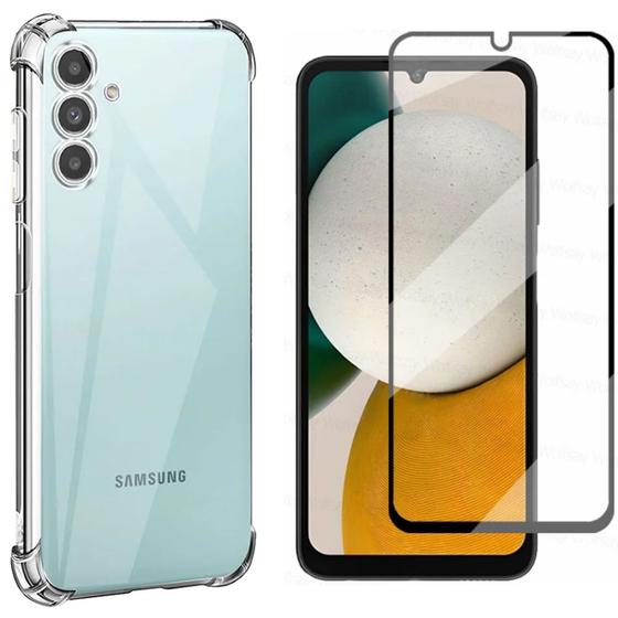 Imagem de Capa Capinha Case Anti Impacto + Película 3D Compativel Com Samsung A04s