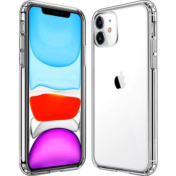 Imagem de Capa Capinha Case Anti Impacto Transparente Compatível Para iPhone 12 Pro