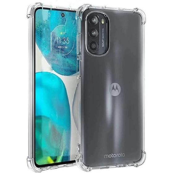 Imagem de Capa Capinha Case Anti Shock Transparente Motorola G52