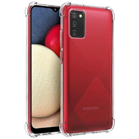 Imagem de Capa Capinha Case Anti Shock Transparente Samsung A03S