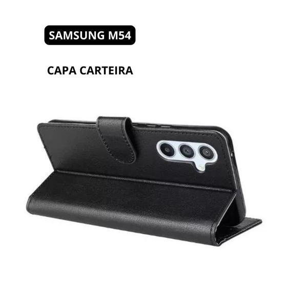 Imagem de Capa Capinha Case Carteira Flip Para Samsung Galaxy M54