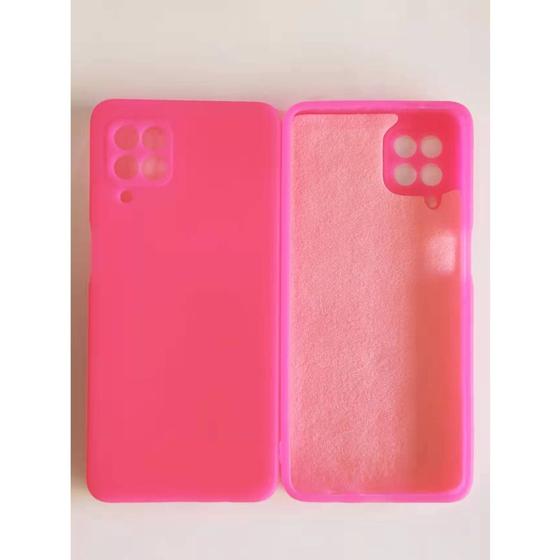 Imagem de Capa Capinha Case compatível com A22 Samsung Galaxy Silicone Aveludado