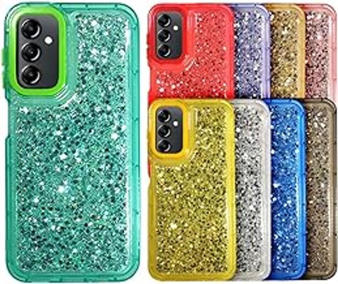 Imagem de Capa Capinha Case Compatível Samsung Galaxy M54 Glitter Brilhante Clear Case