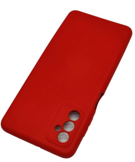 Imagem de Capa Capinha Case de celular Samsung M52 5G Silicone Aveludado e Proteção Da Câmera