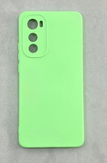 Imagem de Capa Capinha Case Moto Motorola EDGE 30 Silicone Aveludada Protege Câmera Colorida  Anti Impacto