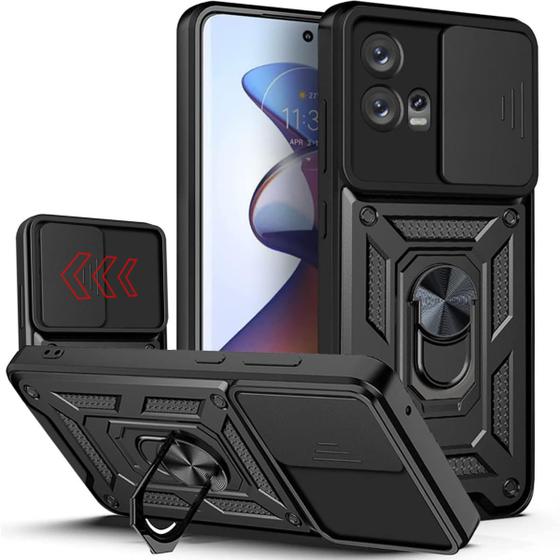 Imagem de Capa Capinha Case para Motorola Moto Edge 30 Fusion - Protetora Resistente Anti Impacto Queda Armadura Militar