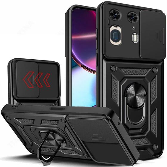 Capa Capinha Case para Motorola Moto Edge 50 Ultra - Protetora Resistente Anti Impacto Queda Armadura Militar Cor:Preto Menor preço em Capa Capinha Case para Motorola Moto Edge 50 Ultra - Protetora Resistente Anti Impacto Queda Armadura Militar Cor:Preto