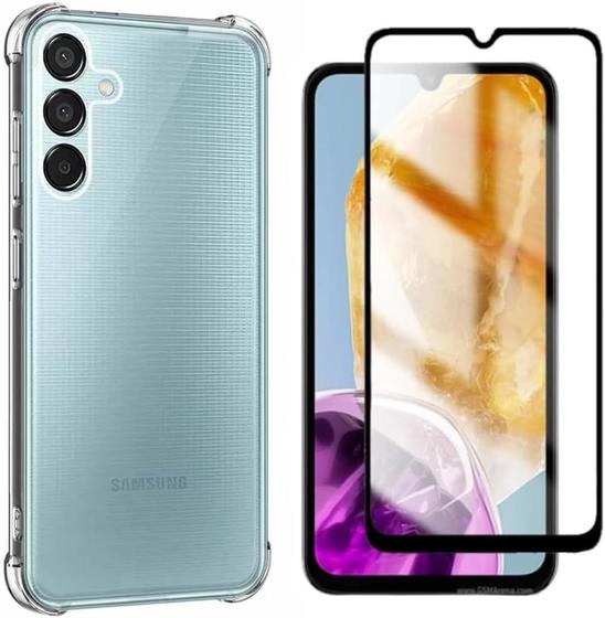 Imagem de Capa Capinha Case + Pelicula 3D Para Samsung Galaxy M15 5G