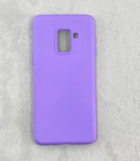 Imagem de Capa Capinha Case Samsung A8 (2018) / A5 (2018) Silicone Aveludada Colorida Capinha Anti Impacto
