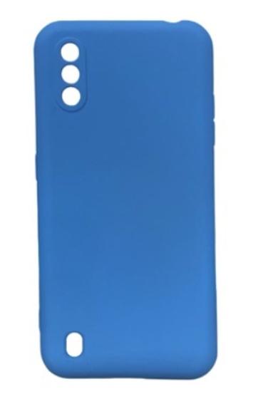 Imagem de Capa Capinha Case Samsung Galaxy A01 Silicone Aveludada com proteção de câmera