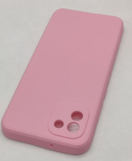 Imagem de Capa Capinha Case Samsung Galaxy A03 Silicone Aveludada com proteção de câmera