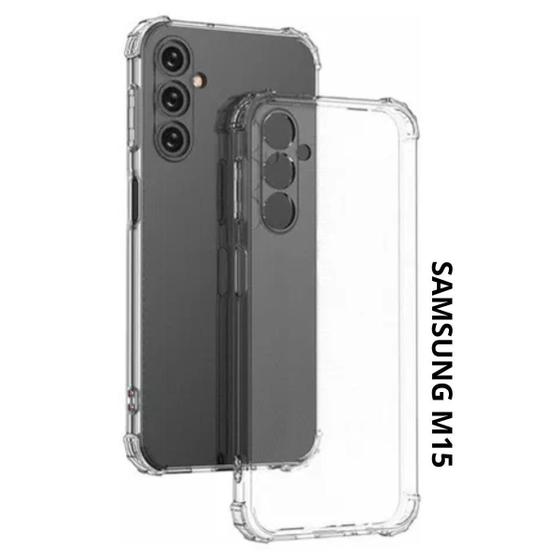 Imagem de Capa Capinha Case Transparente Compatível Para Samsung M15