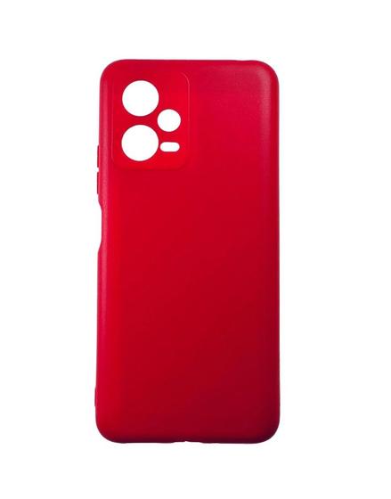 Imagem de Capa Capinha Case Veludo Emborrachada Vermelha Compativel Xiaomi Poco X5