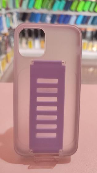 Imagem de Capa Capinha Compatível Celular IP 12 Mini Com Suporte para Mão