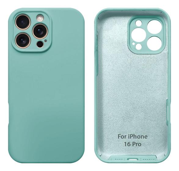 Imagem de Capa Capinha Compativel com iPhone 16 Pro Com Proteção de Camera em Silicone