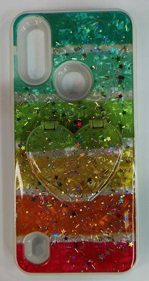 Imagem de Capa Capinha Compatível Com motolora moto e6s Xt2053 Tela 6.1 com espelho Diversas Cores