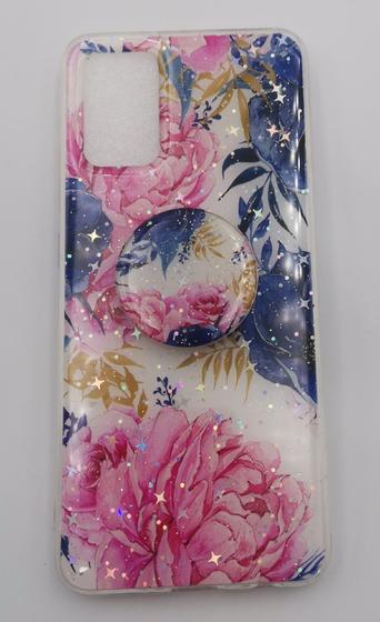 Imagem de Capa Capinha Compatível Com Samsung Galaxy a02s tela 6.5 C/ Suporte Dedos colorido