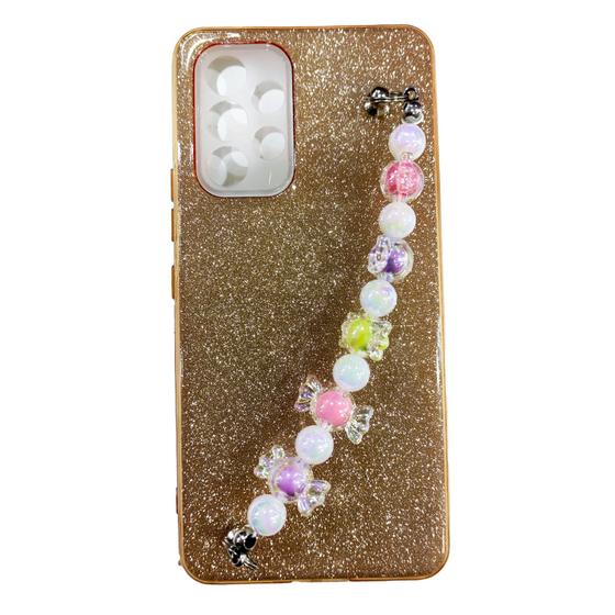 Imagem de Capa Capinha Compatível Com Samsung Galaxy a53 5g a536 tela 6.5 com pulseira Decorativa