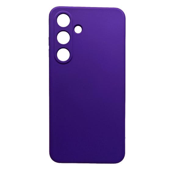 Imagem de Capa Capinha Compatível Com Samsung Galaxy s24 tela 6.2 Silicone Aveludada Premium