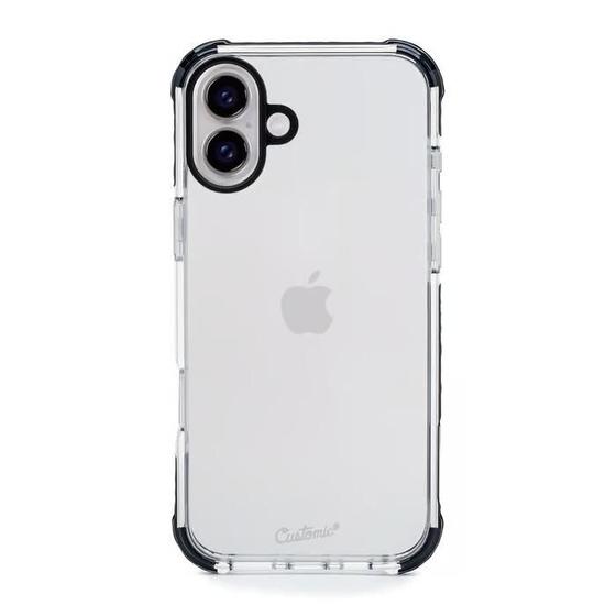 Imagem de Capa Capinha Compatível iPhone 16 Preta Impactor Ultra Customic