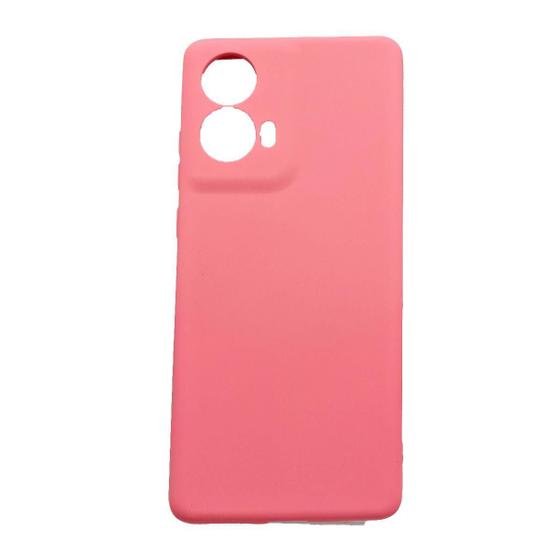 Imagem de Capa Capinha Compatível Moto G85 Silicone Aveludada Premium