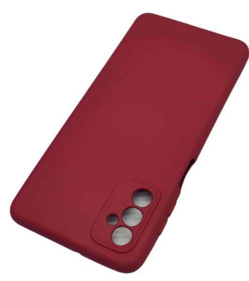 Imagem de Capa Capinha de celular Samsung Galaxy M52 5G Silicone Aveludado e Proteção Da Câmera Case