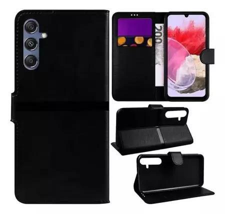 Imagem de Capa Capinha Flip Carteira Para Samsung Galaxy M34 PRETO