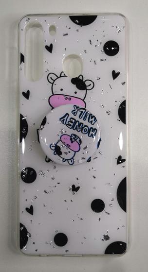 Imagem de Capa Capinha Galaxy a21 Diversas Cores C/ Suporte Dedos