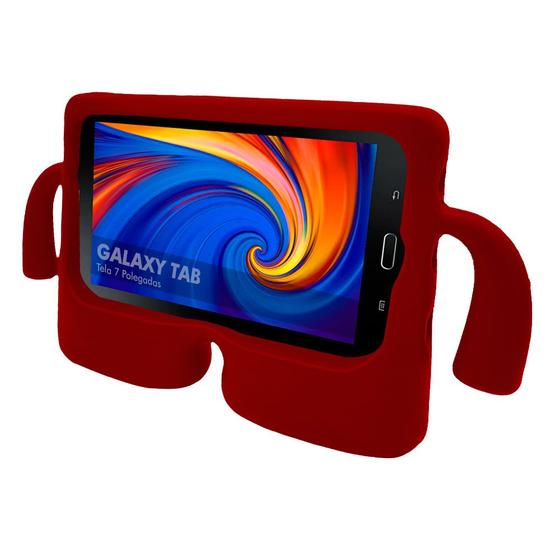 Imagem de Capa Capinha Galaxy Tab 3 T110 T211 T210 P3100 T111 T230 T231 P3110 Tela 7 Polegadas Infantil Macia