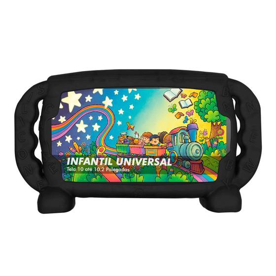 Imagem de Capa Capinha Infantil Tablet 10 Polegadas Kids Universal Anti Impacto Emborrachada Todas as Marcas