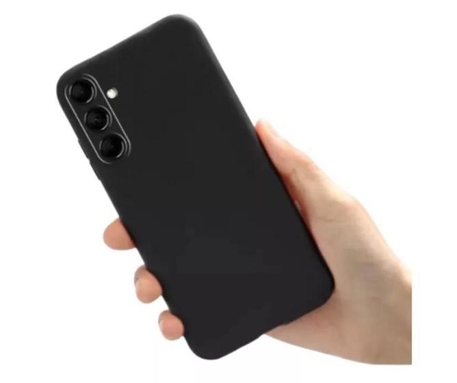 Capa Capinha M54 Samsung Aveludada Case Silicone Preto Menor preço em Capa Capinha M54 Samsung Aveludada Case Silicone Preto