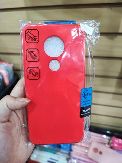 Imagem de Capa capinha moto G7 power aveludada