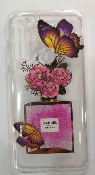 Imagem de Capa Capinha moto g8 power Xt2041 6.4 transparente com estampa