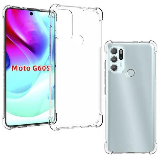 Imagem de Capa Capinha Motorola Moto G60s AntiShock Transparente