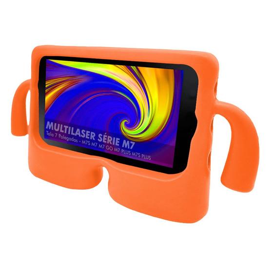 Imagem de Capa Capinha Multilaser M7 M7s Plus M7 Plus M7s M7 Go 7 Polegadas Infantil Macia Resistente