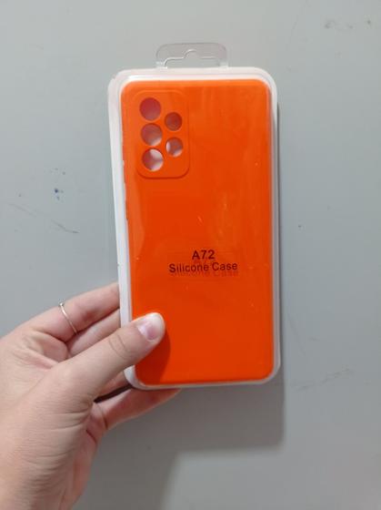 Imagem de Capa Capinha Para Galaxy A72 Silicone Aveludado