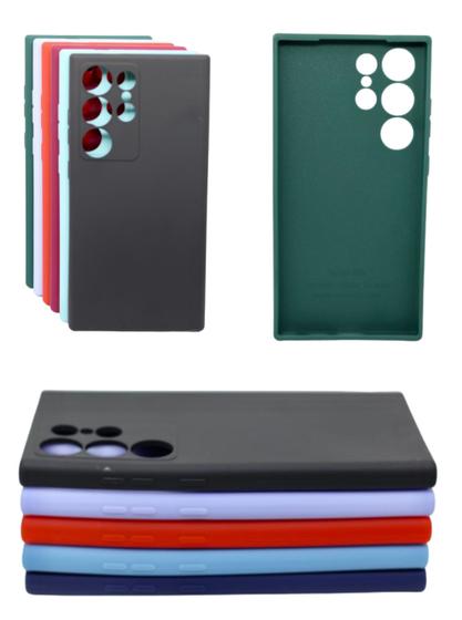 Imagem de Capa Capinha Para Galaxy S24 Ultra Aveludada Silicone Case