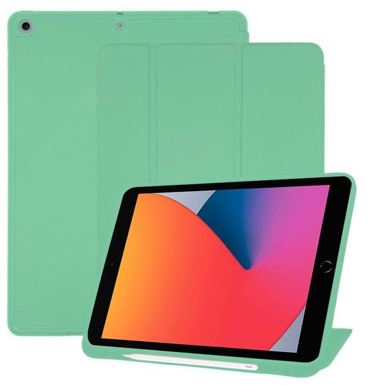 Imagem de Capa Capinha Para Ipad 8 8ª Geração 2020 10.2 Case Smart Suporte da Pencil Magnética Anti Impacto Premium