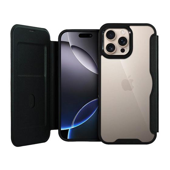 Imagem de Capa Capinha para iPhone 16 Pro Max - Carteira Dual Gshield